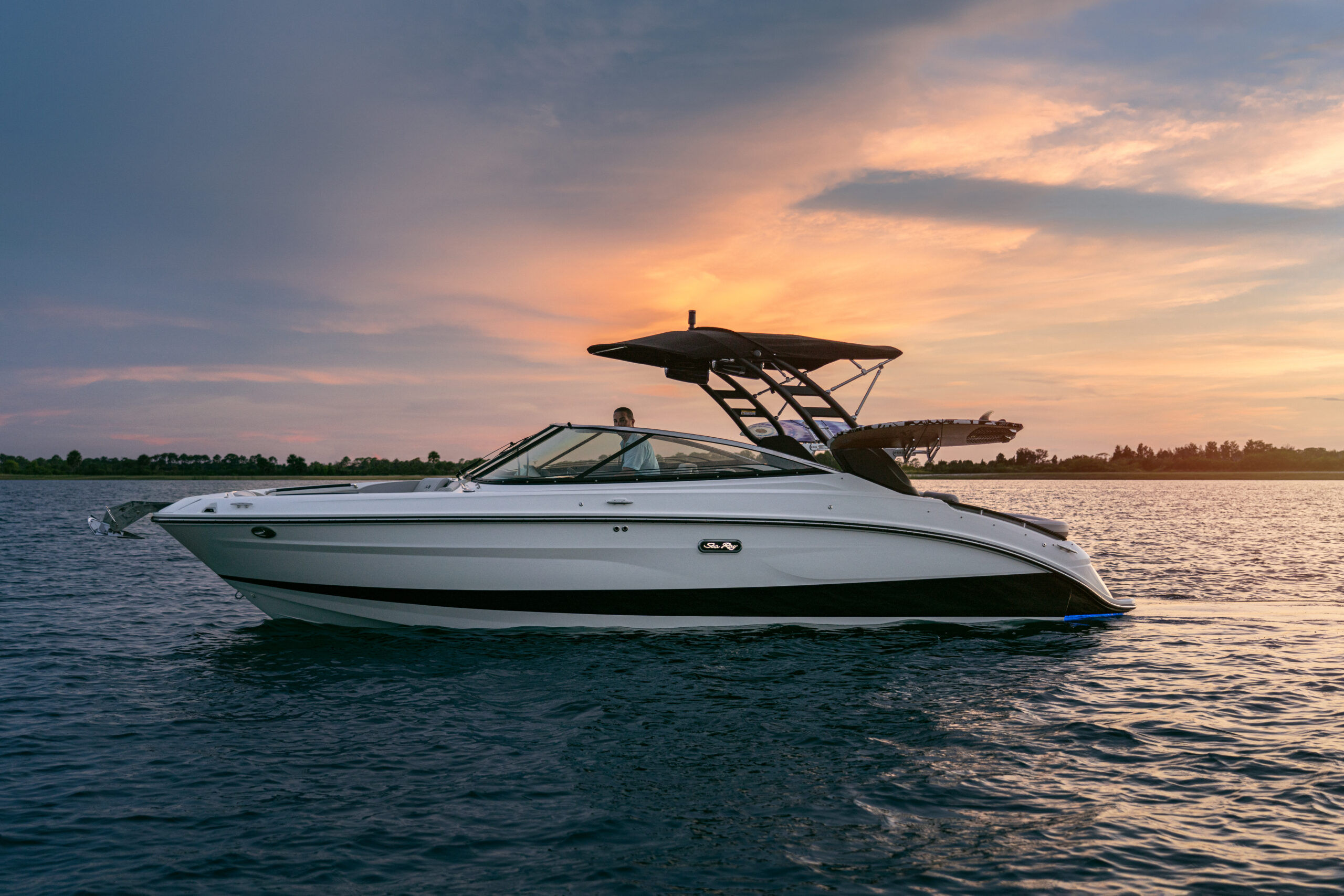 SLX 260 Surf at twilight